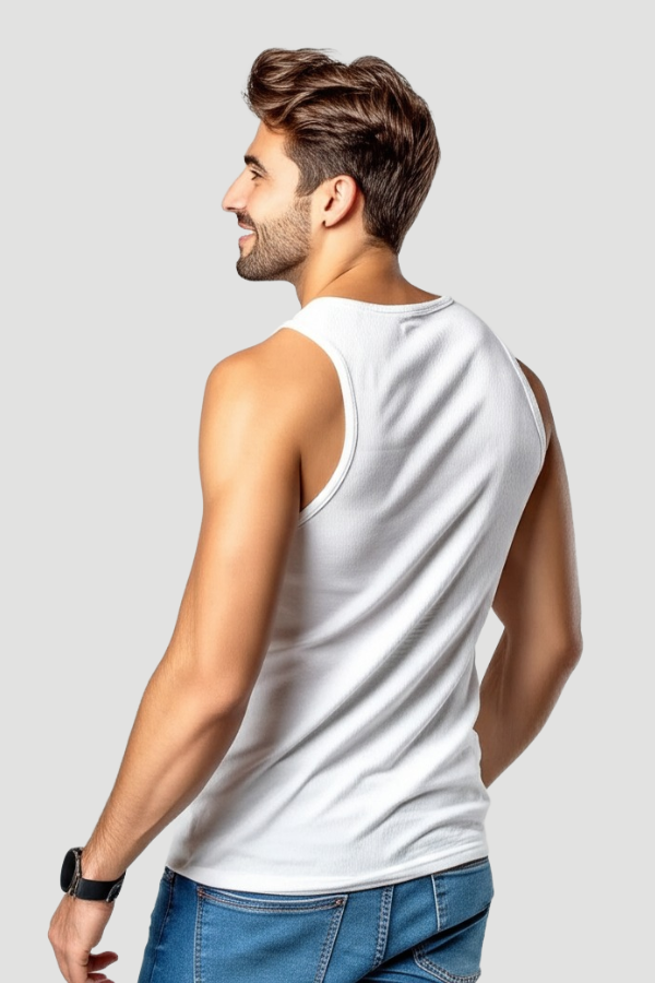 זאיה 4 גופיית ריב לבנה ZAYA