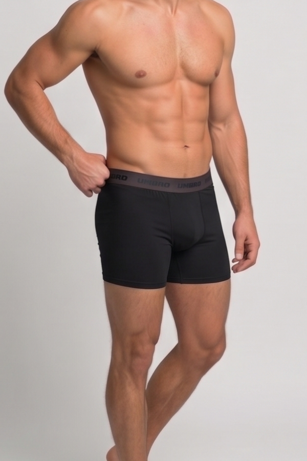מארז 3 תחתוני בוקסר UMBRO מבד מנדף זיעה (Dry-Tech)